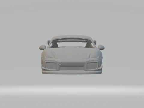 PORSCHE CAYMAN CUSTOM 3D Print Model