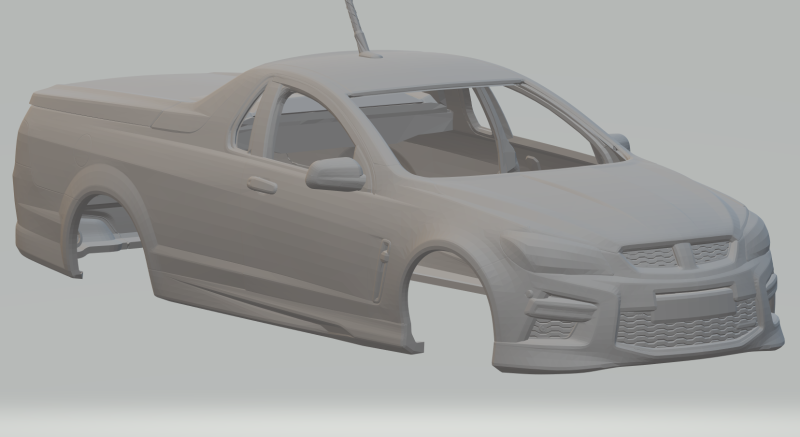 HSV GTS Maloo 3D Print Model .c4d .max .obj .3ds .fbx .stl .blend 