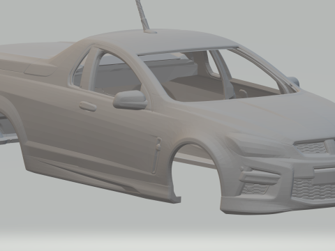HSV GTS Maloo 3D-printmodel