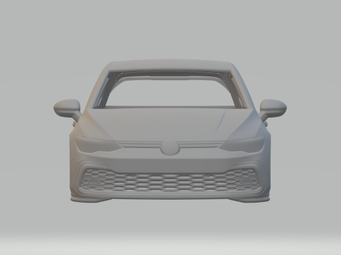 Volkswagen golf 3D Принт Модель