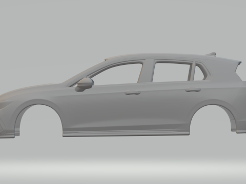 Volkswagen golf 3D Принт Модель