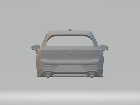 Volkswagen golf 3D Принт Модель