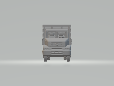 Mercedes 1620 Modello di stampa 3D