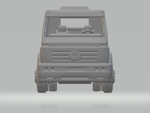 Vw titan 3D Принт Модель