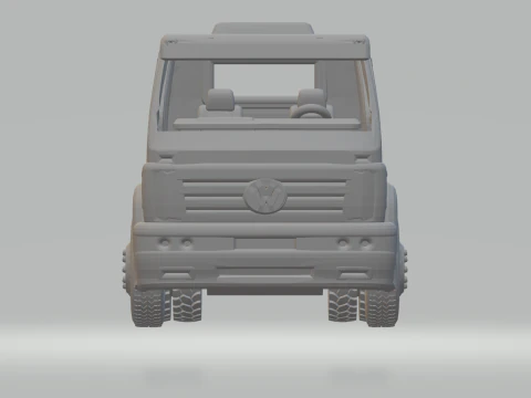 Vw titan 3D Print Model