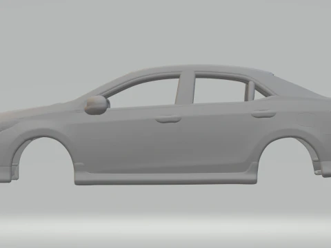 Toyota corolla sport 3D Print Model