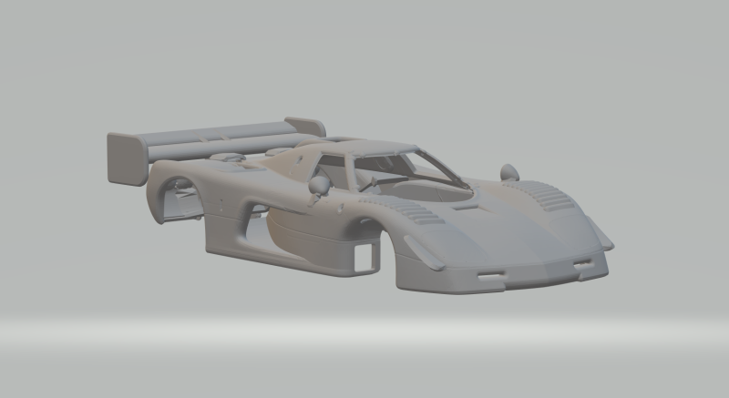 Chevrolet corvette gtp 3D Принт Модель .c4d .max .obj .3ds .fbx .stl .blend 