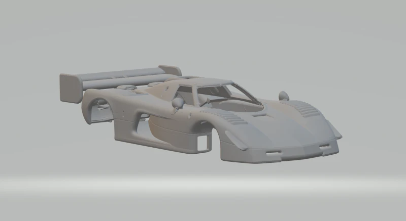 Chevrolet corvette gtp 3D Print Model .c4d .max .obj .3ds .fbx .stl .blend 