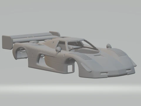 Chevrolet corvette gtp 3D Print Model