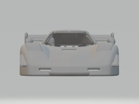 Chevrolet corvette gtp 3D Print Model