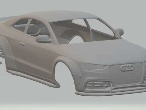 Audi s5 op maat 3D printmodel