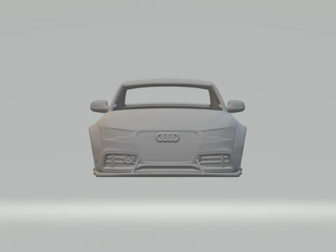 アウディ S5 カスタム 3Dプリントモデル