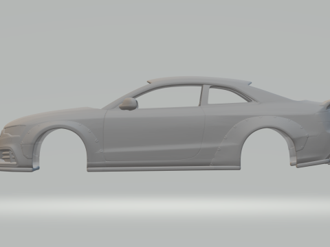 Audi s5 custom 3D 프린트 모델