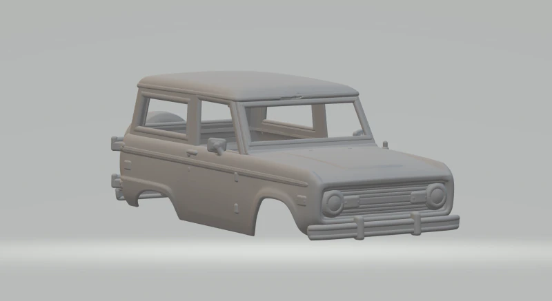 Broncomk1 3D Print Model .c4d .max .obj .3ds .fbx .stl .blend