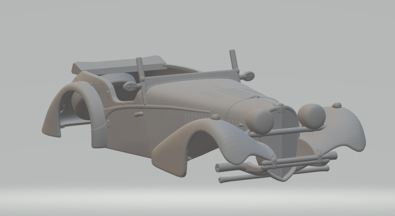 Bugatti 57SC Tour 1937 3D Print Model .c4d .max .obj .3ds .fbx .stl .blend 