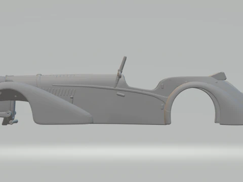 Bugatti 57SC Tour 1937 3D Print Model