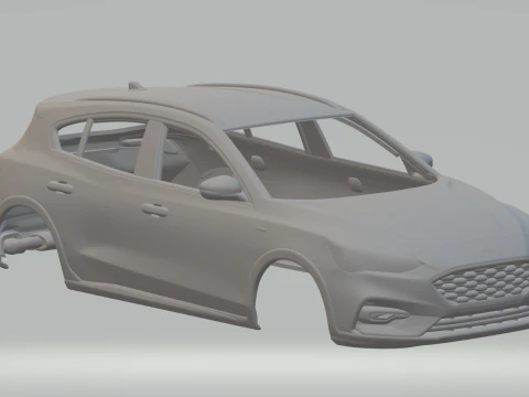 Focus Active &agrave; hayon Modèles 3D en vedette