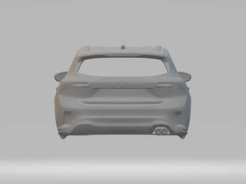 Focus Active Hatchback Modello di stampa 3D