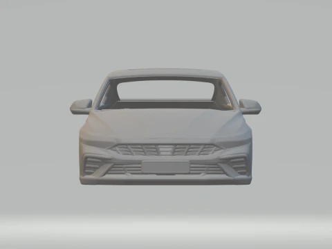 Hyundai elantra 2024 3D Print Model