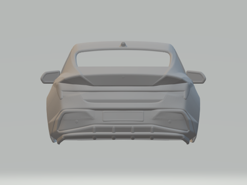 Hyundai elantra 2024 3D 打印模型