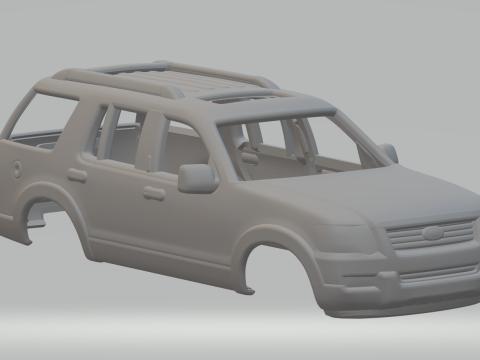 Explorer 3Dプリントモデル