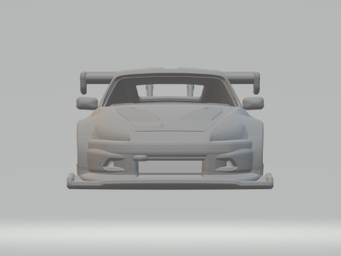 Honda s2000 race track 3D 프린트 모델