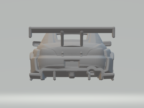 Honda s2000 race track 3D 프린트 모델