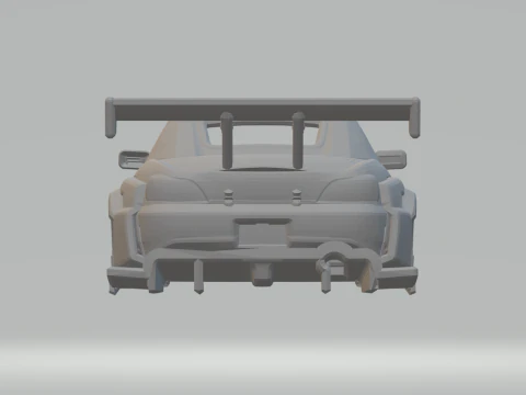 Honda s2000 race track 3D Print Model