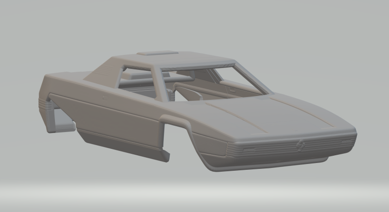 Ferrari 308 gt concept Model Cetak 3D .c4d .max .obj .3ds .fbx .stl .blend