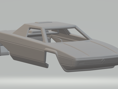 Ferrari 308 gt concept 3Dプリントモデル