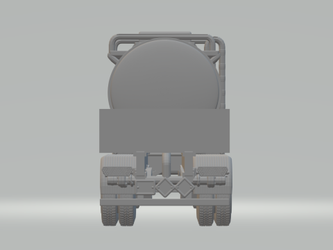 DOUBLE TANK TRAIN BRAZIL 3D-Druckmodell