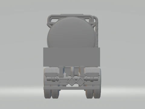 DOUBLE TANK TRAIN BRAZIL 3D Print Model