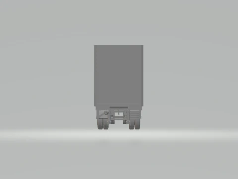 Double trailer box randon 3D Print Model