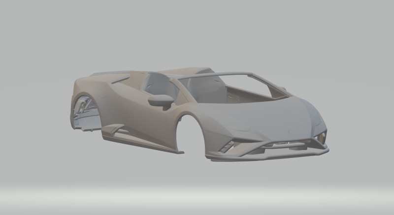 Double trailer box randon 3D-printmodel .c4d .max .obj .3ds .fbx .stl .blend 