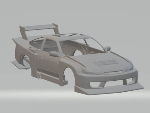 Nissan sileigthy custom 3D Print Model