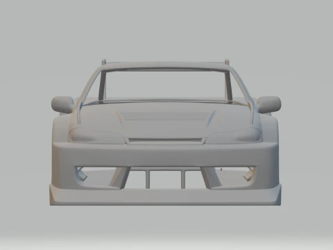 Nissan sileigthy custom 3D Print Model