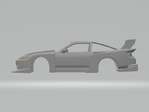 Nissan sileigthy custom 3D 打印模型