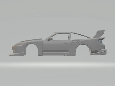 Nissan sileigthy custom 3D Print Model