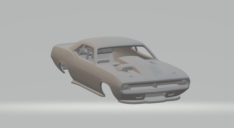 PLYMOUTH BARRACUDA TORC 3D प्रिंट मॉडल .c4d .max .obj .3ds .fbx .stl .blend 