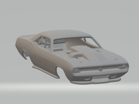 PLYMOUTH BARRACUDA TORC 3D Print Model