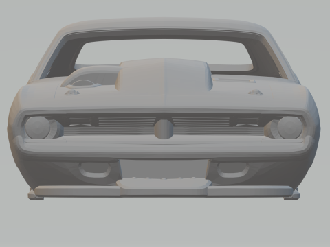 PLYMOUTH BARRACUDA TORC 3D प्रिंट मॉडल