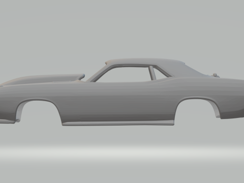 PLYMOUTH BARRACUDA TORC 3D प्रिंट मॉडल