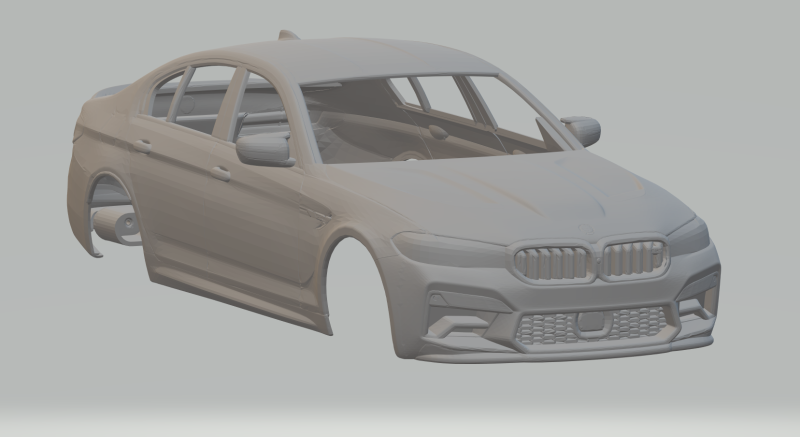 M5 Modello di stampa 3D .c4d .max .obj .3ds .fbx .stl .blend 