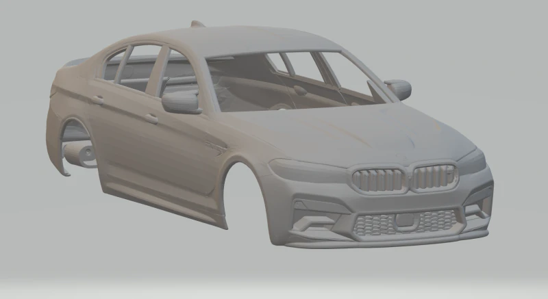 M5 3D Print Model .c4d .max .obj .3ds .fbx .stl .blend 