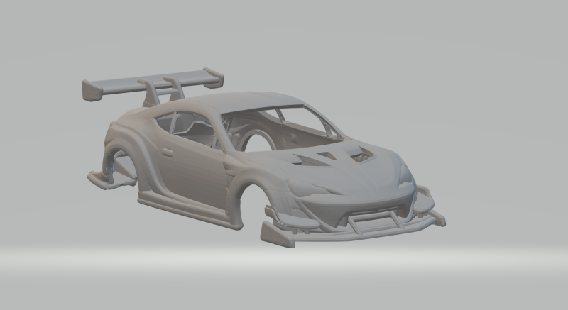 Toyota gr 86 varis v2 3D Принт Модель .c4d .max .obj .3ds .fbx .stl .blend 