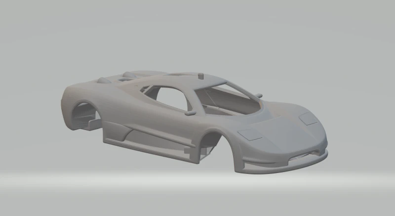Joss JP1 3D Print Model .c4d .max .obj .3ds .fbx .stl .blend 