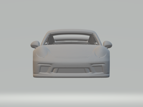 Porsche 911 3D Принт Модель