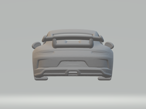 Porsche 911 3D Принт Модель