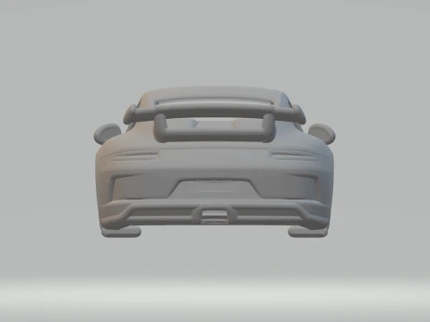 Porsche 911 3D Print Model