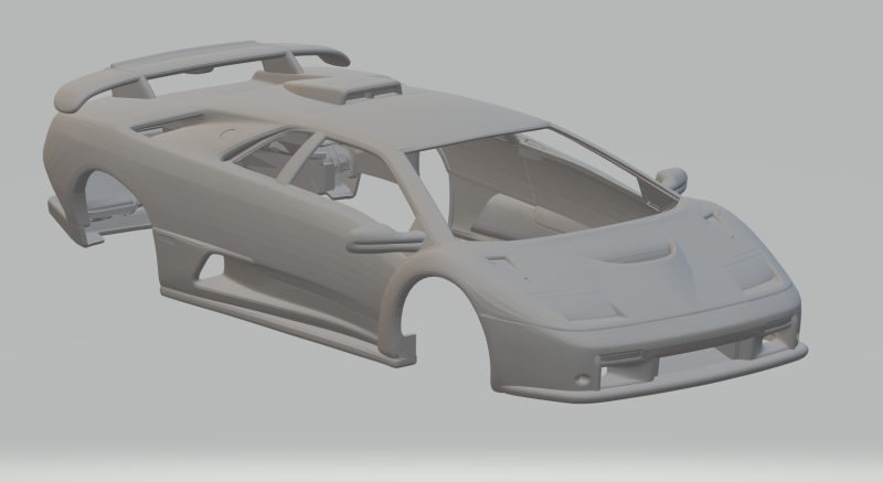 Diablo sv 3D Print Model .c4d .max .obj .3ds .fbx .stl .blend 